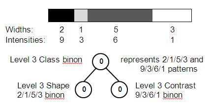 Association binon between shape and contrast